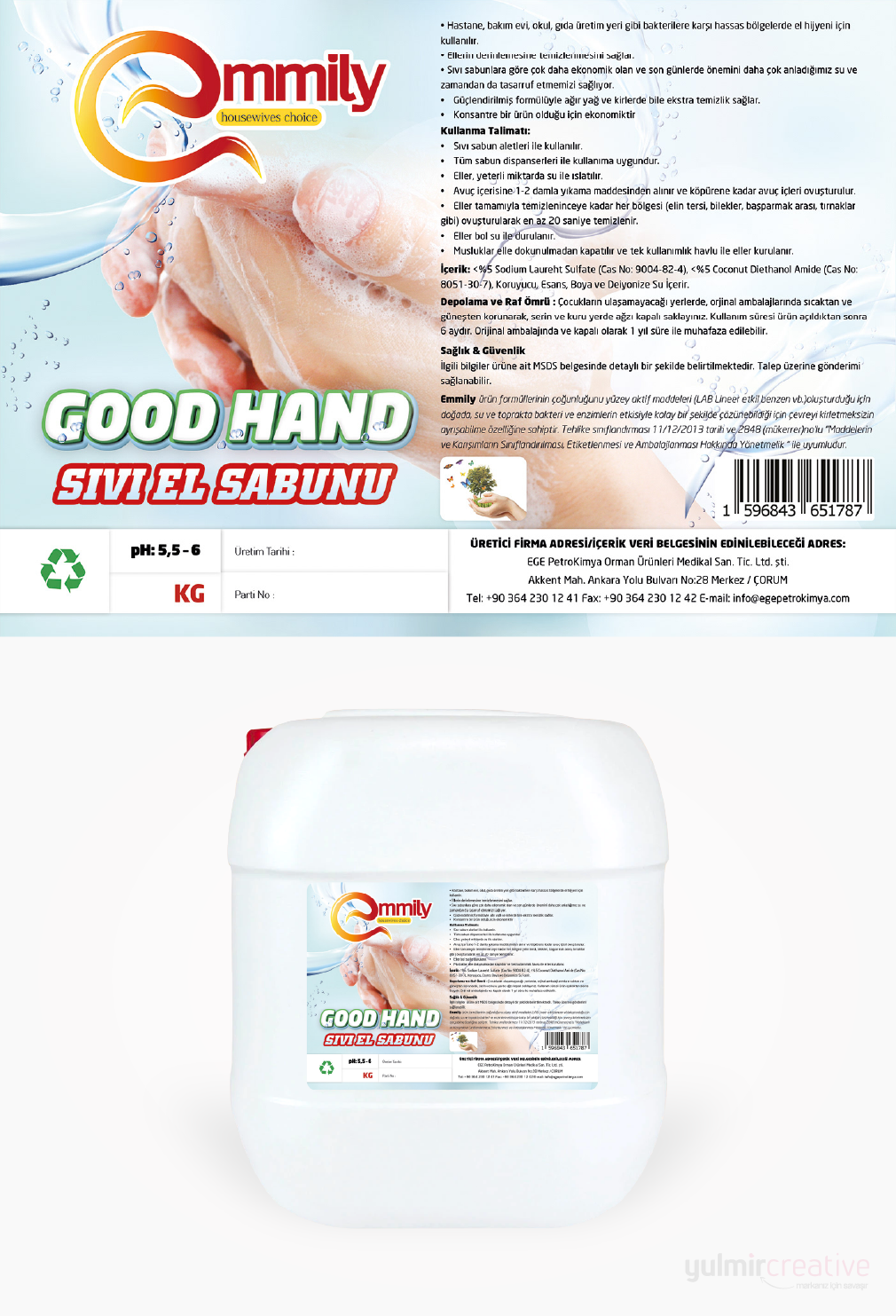 Emmily Sıvı El Sabunu